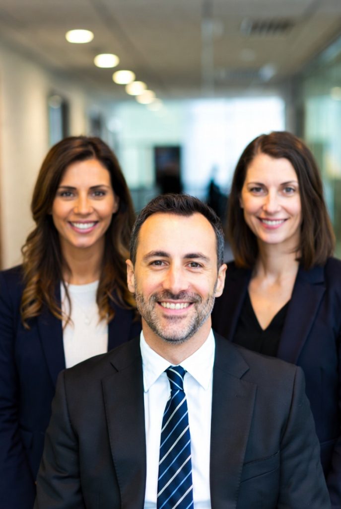 Business professionals discussing UK visa options for entrepreneurs and investors establishing branches or subsidiaries