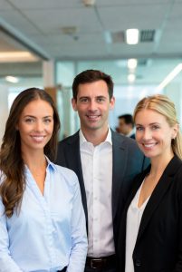 Senior professionals and executives discussing exit package negotiations with employment law solicitors at NA Law Solicitors