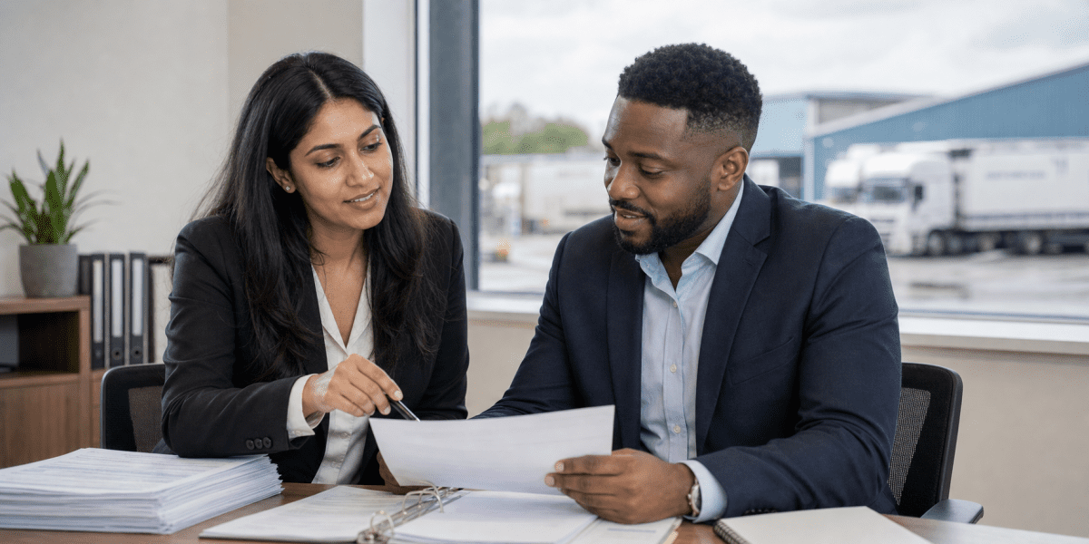 Compliance documents prepared for a transport operator public inquiry